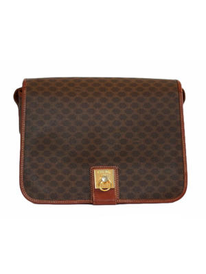 CELINE BROWN BOX BAG