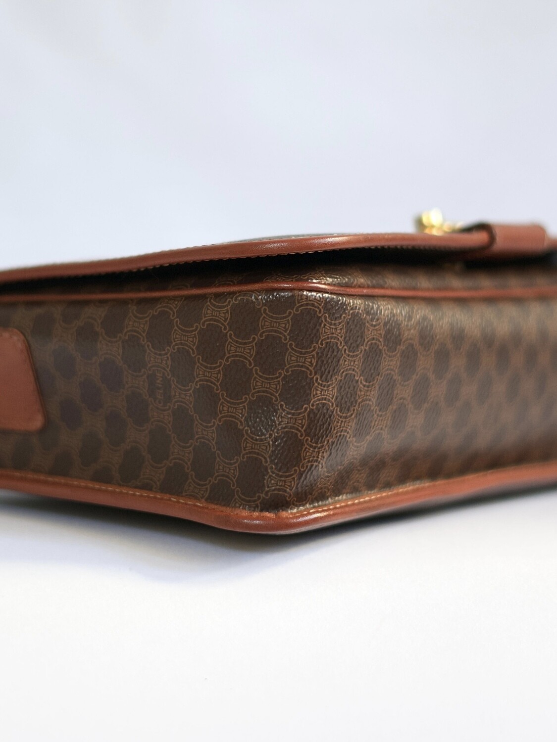 CELINE BROWN BOX BAG