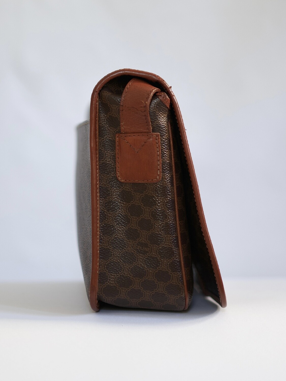 CELINE BROWN BOX BAG