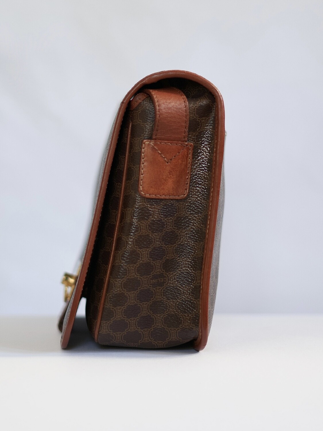 CELINE BROWN BOX BAG