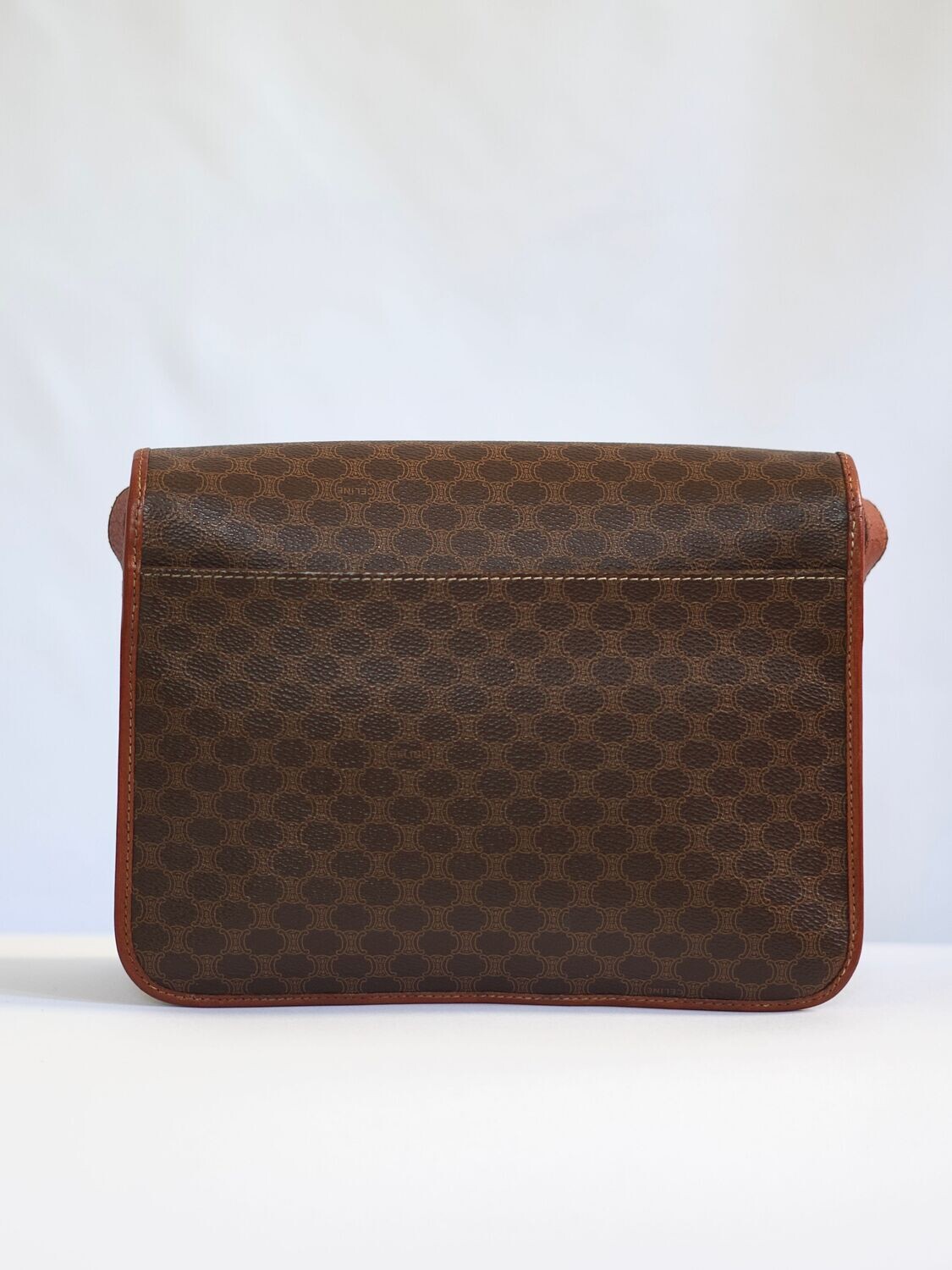 CELINE BROWN BOX BAG