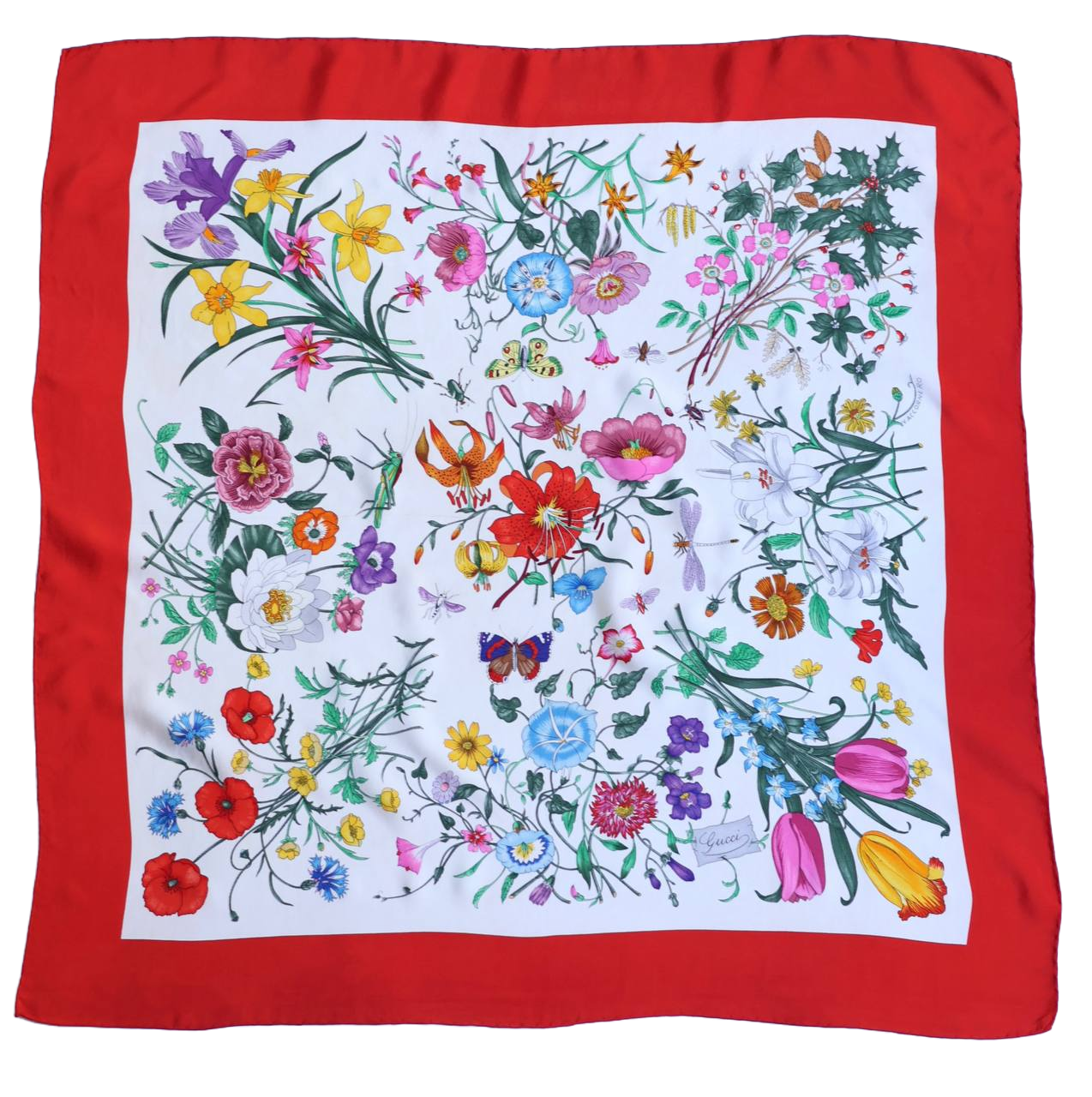 GUCCI FLORA SCARF