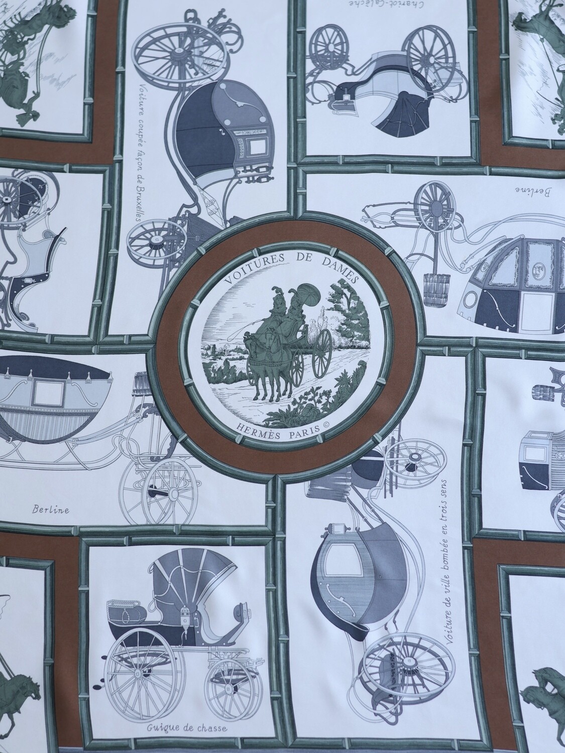 HERMÈS VOITURES DE DAMES SCARF