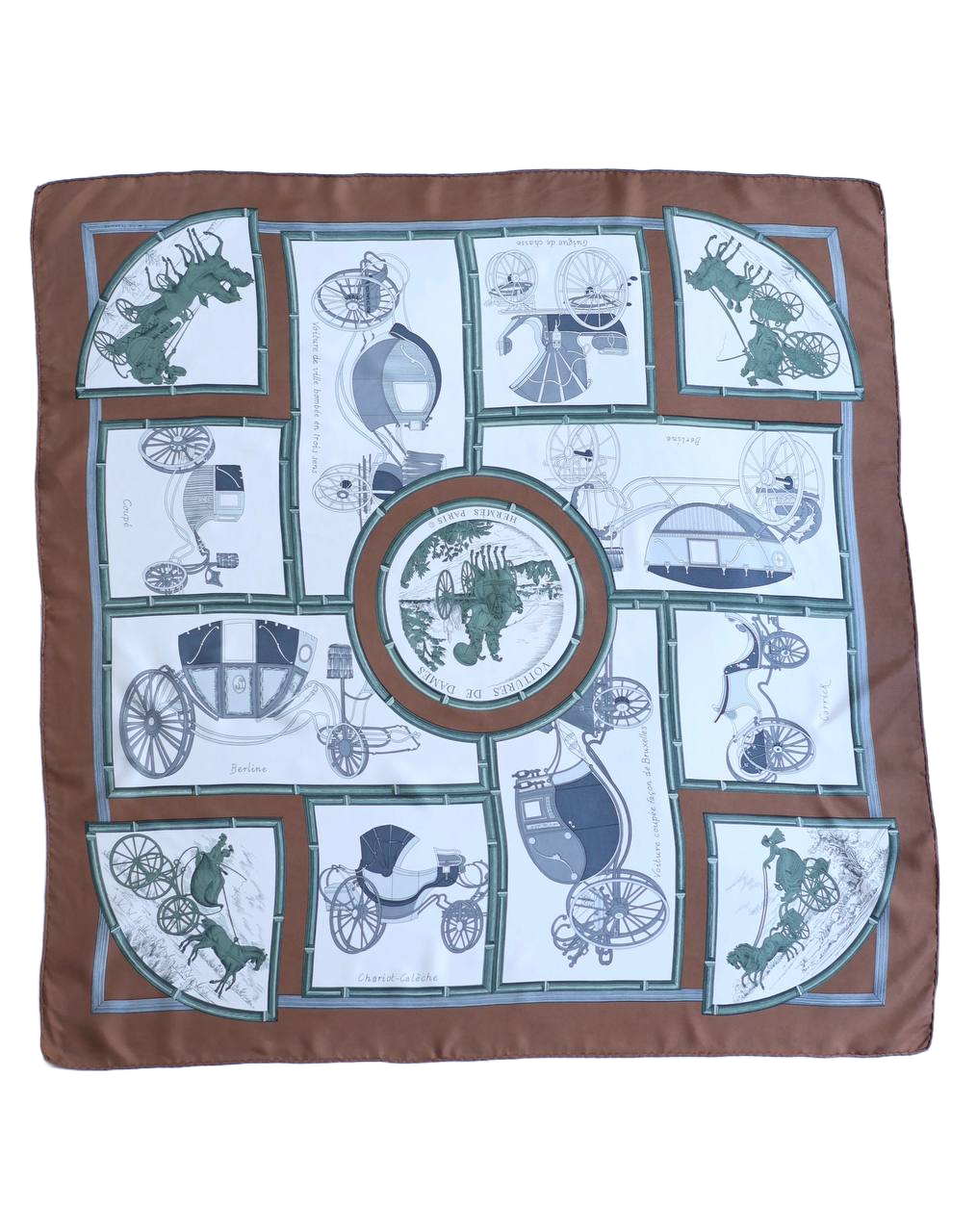 HERMÈS VOITURES DE DAMES SCARF