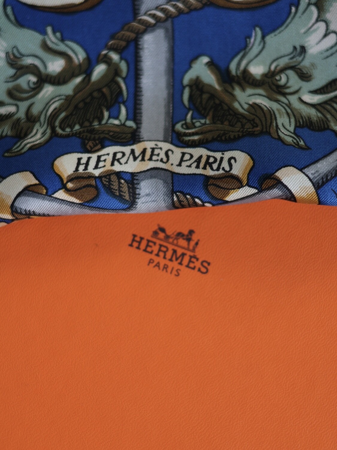 HERMÈS PAVOIS SILK SCARF