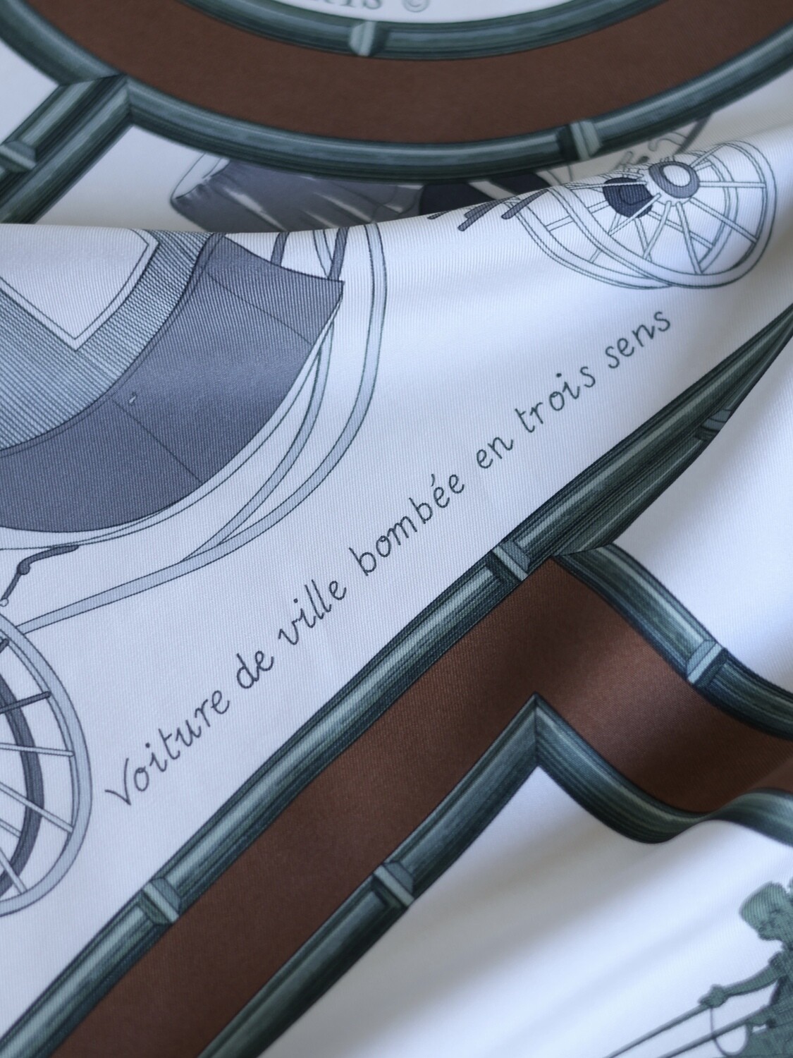 HERMÈS VOITURES DE DAMES SCARF