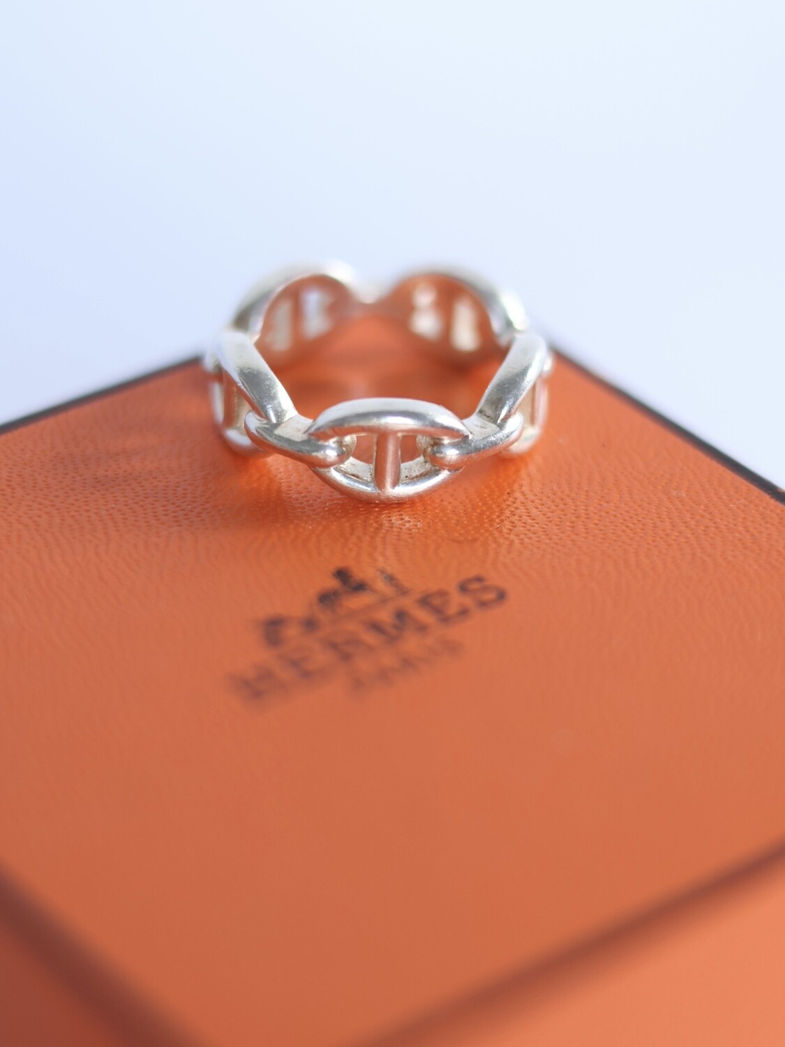 HERMÈS CHAINE d'ANCRE RING