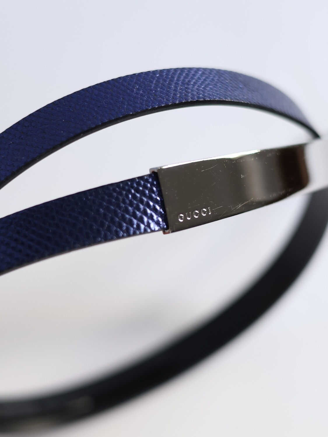 GUCCI THIN BLUE BELT