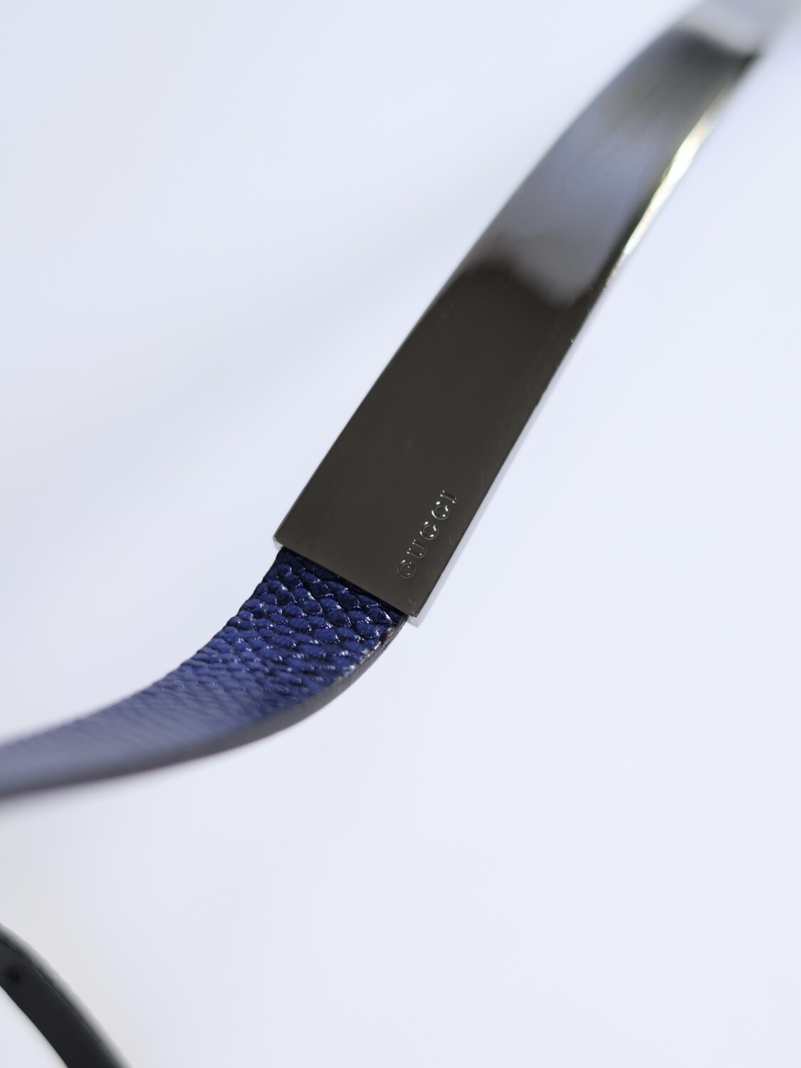 GUCCI THIN BLUE BELT