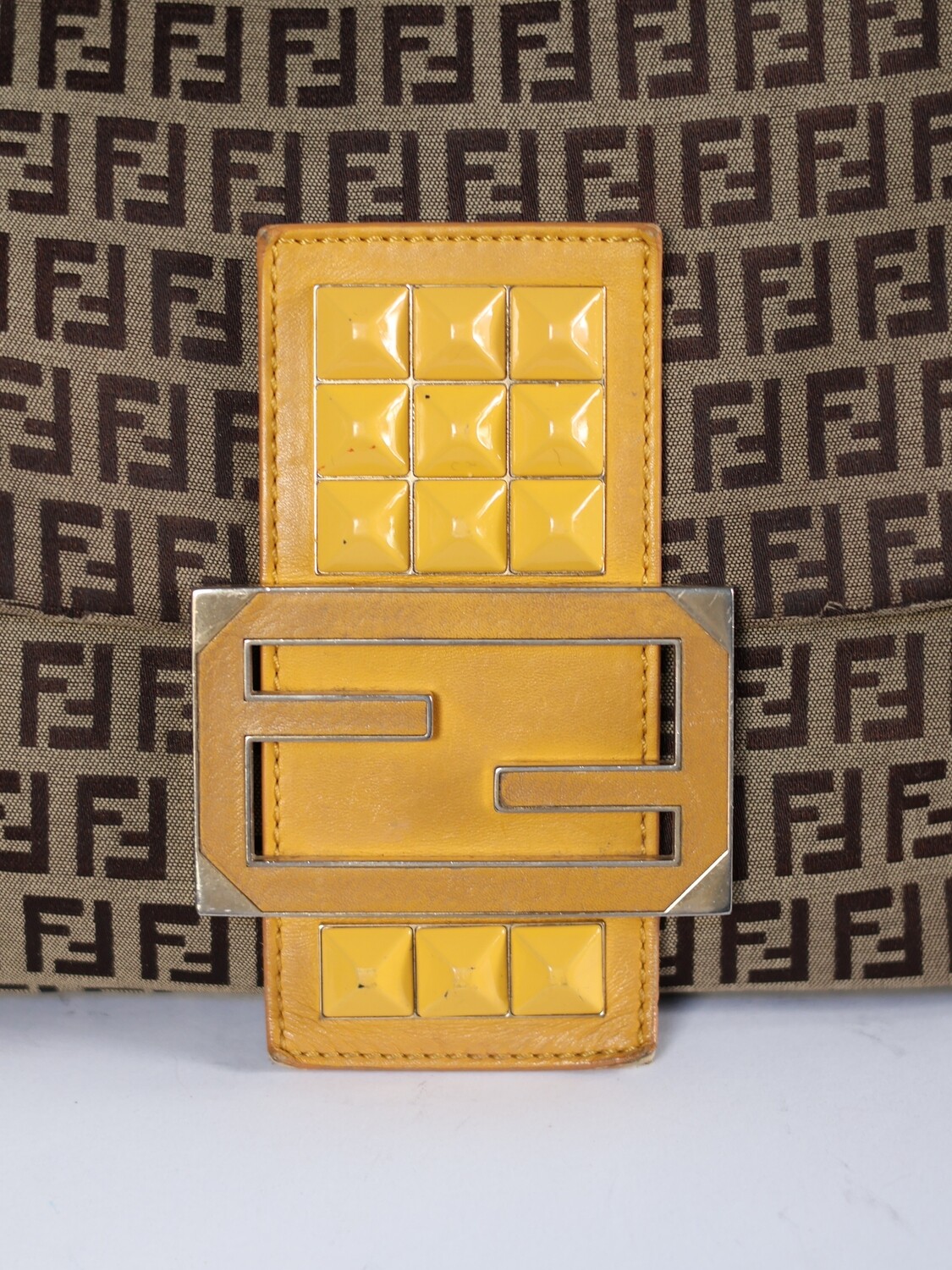 FENDI MAMMA YELLOW BAG