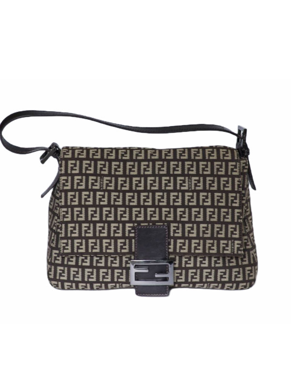 Fendi Mamma Baguette Brown Bag