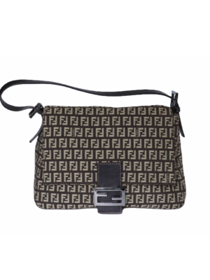 Fendi Mamma Baguette Brown Bag