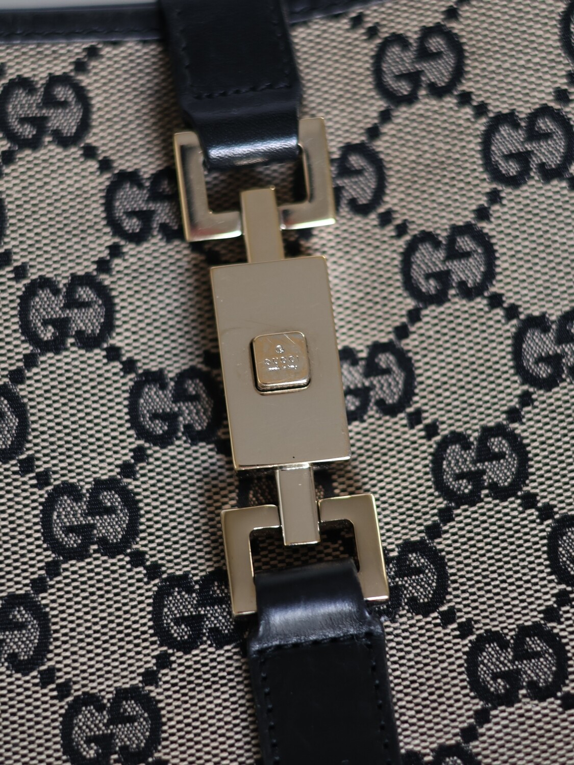 Gucci Jackie Canvas Bag