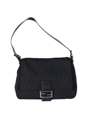 Fendi Mamma Baguette Black Bag