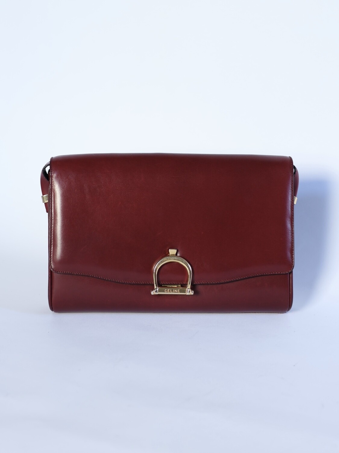 CELINE CROSSBODY BURGUNDY BAG