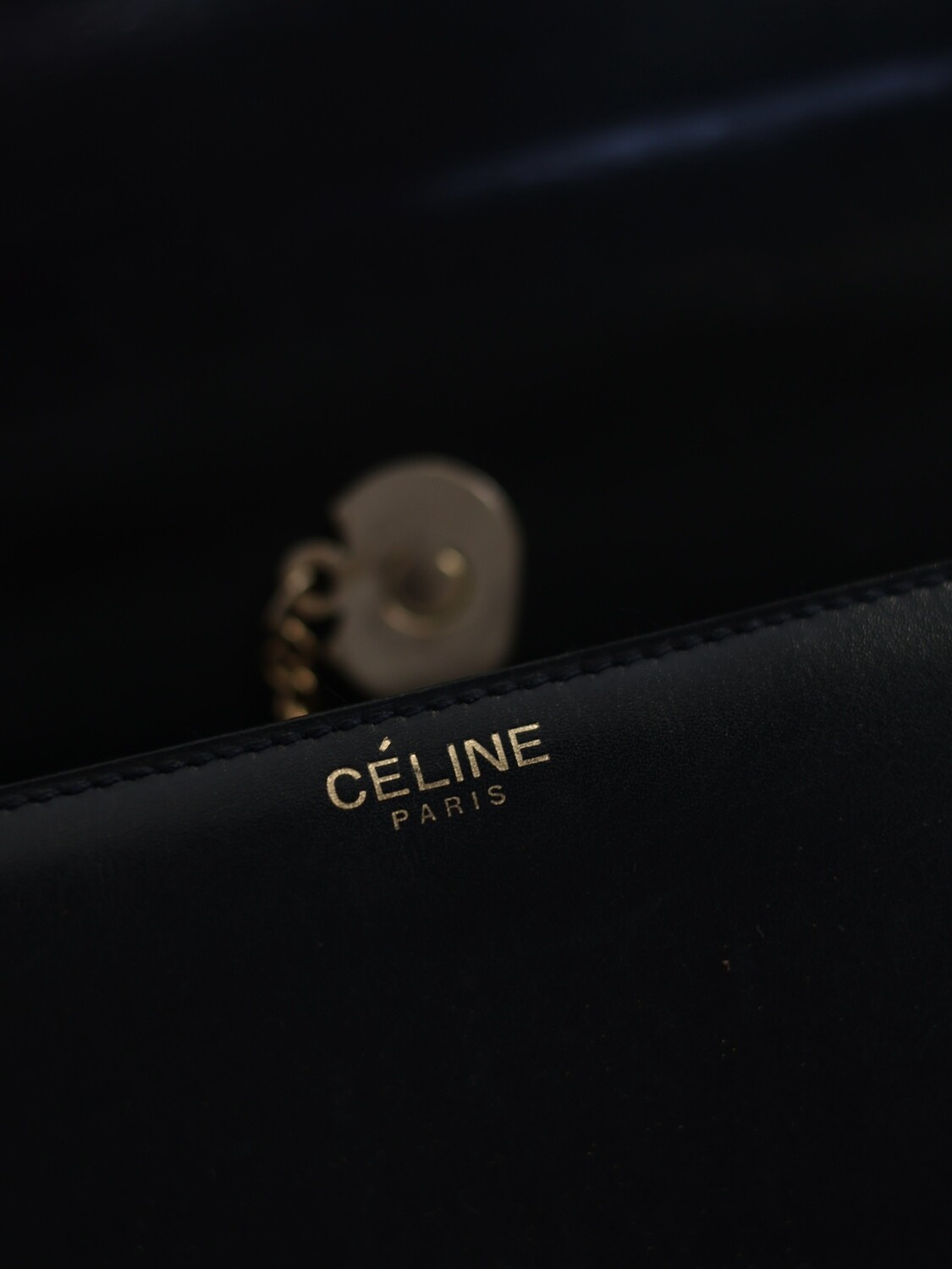 CELINE CLASSIC BLUE BAG