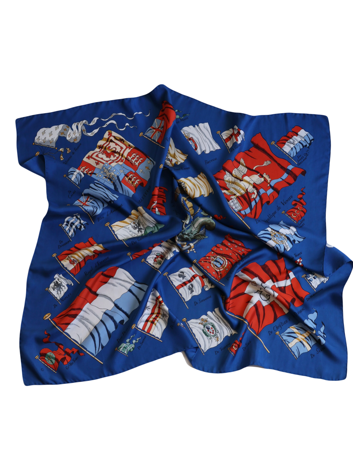 HERMÈS PAVOIS SILK SCARF