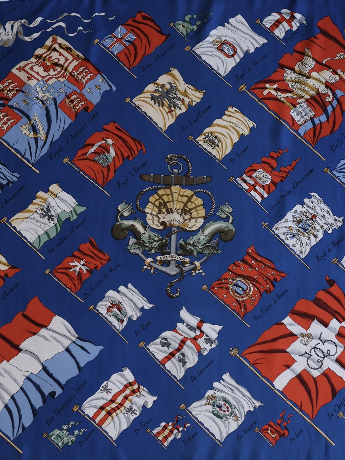 HERMÈS PAVOIS SILK SCARF