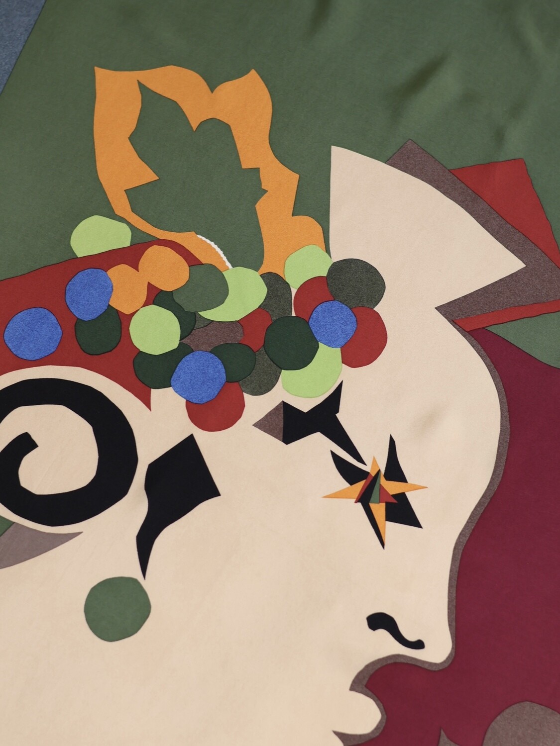 YVES SAINT LAURENT AUTUMN SCARF