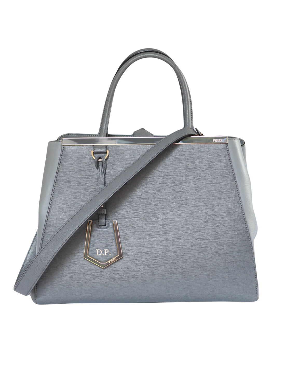 FENDI 2JOURS GREY BAG