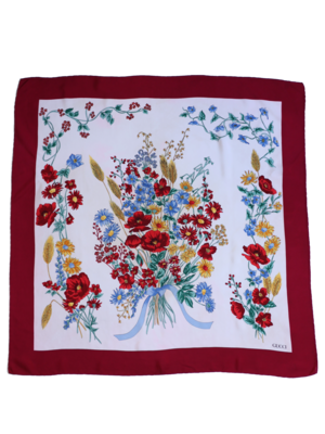 GUCCI FLORA SCARF