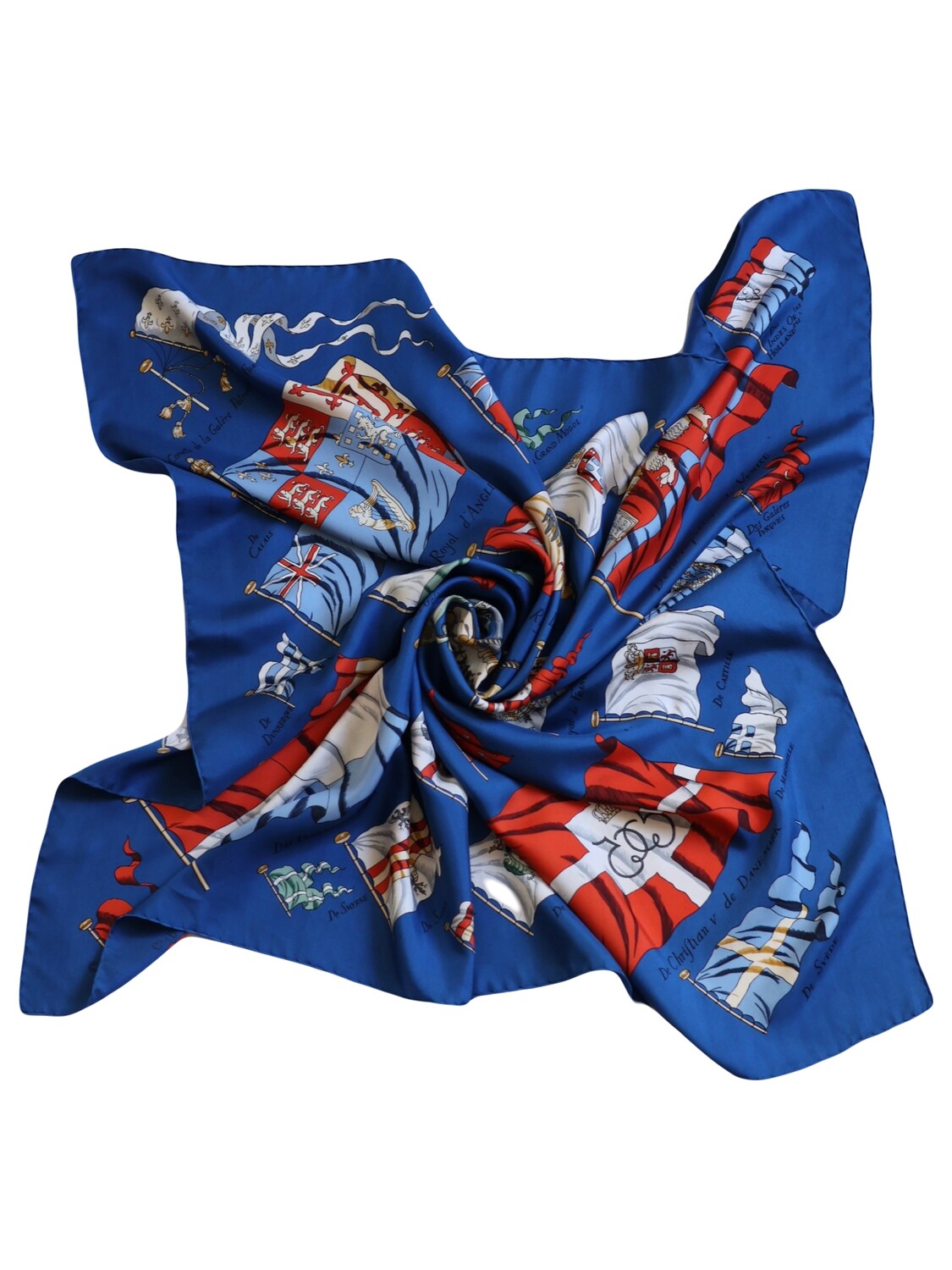 HERMÈS PAVOIS SILK SCARF