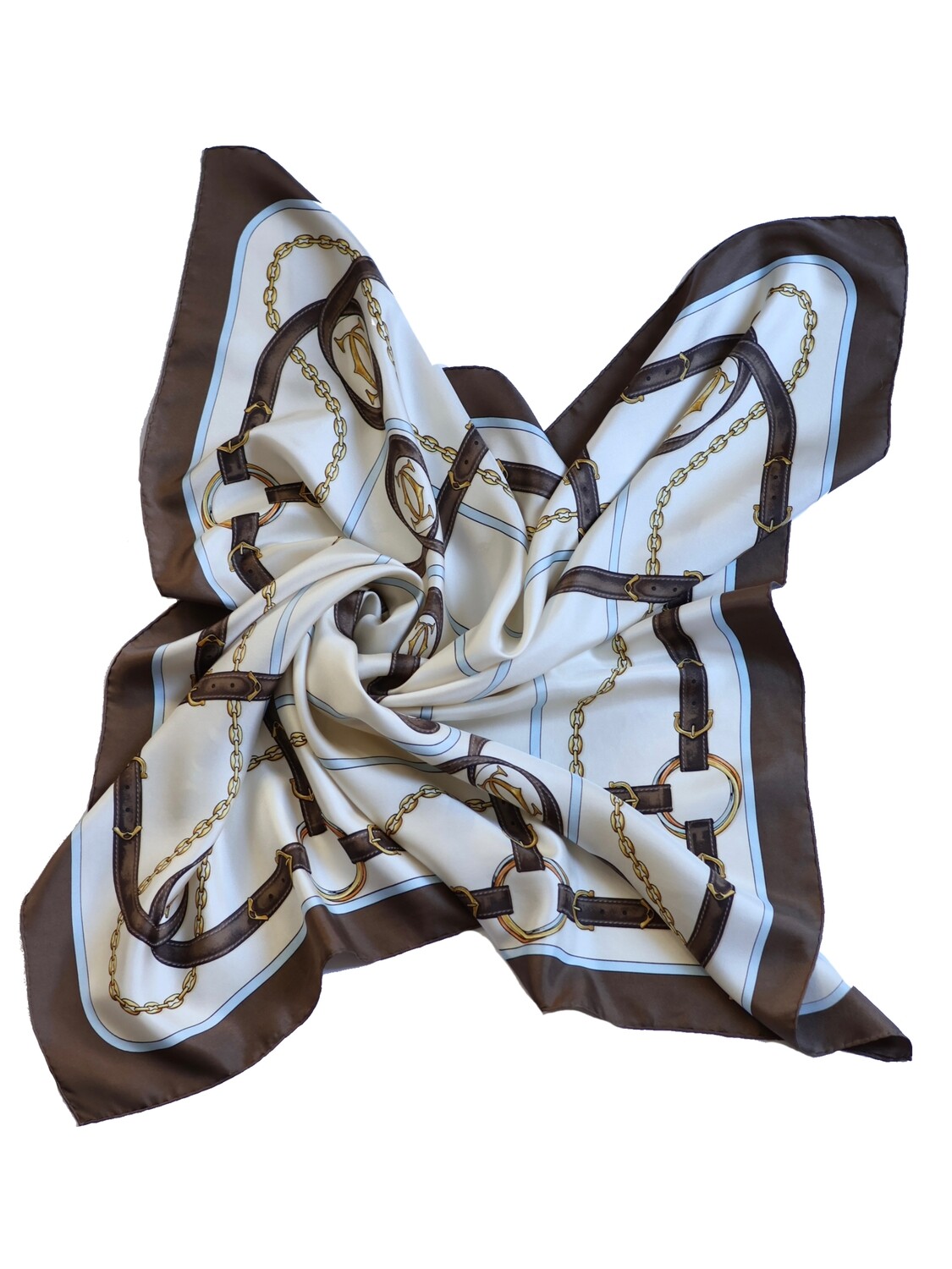 CARTIER SILK SCARF