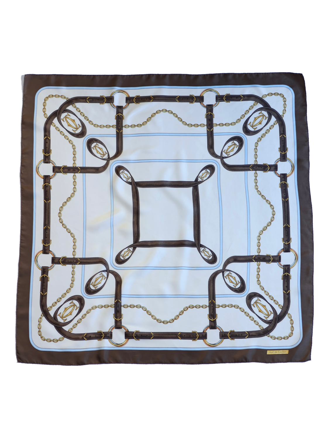 CARTIER SILK SCARF
