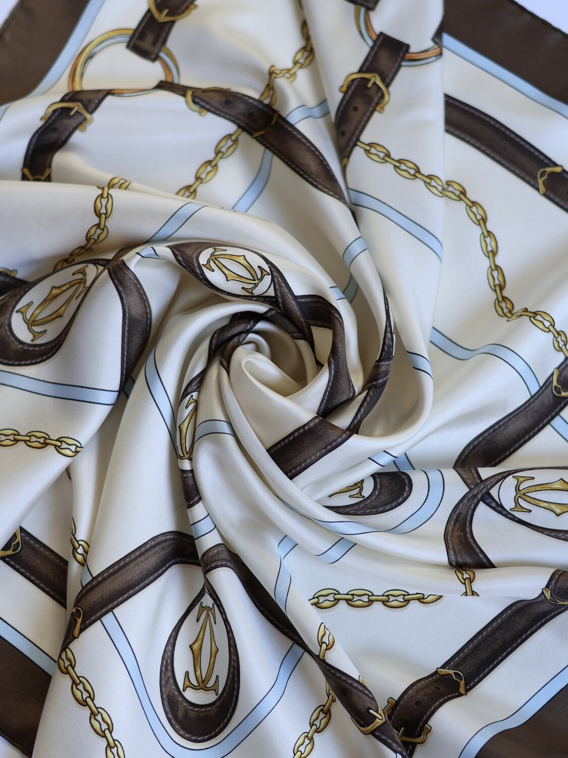 CARTIER SILK SCARF
