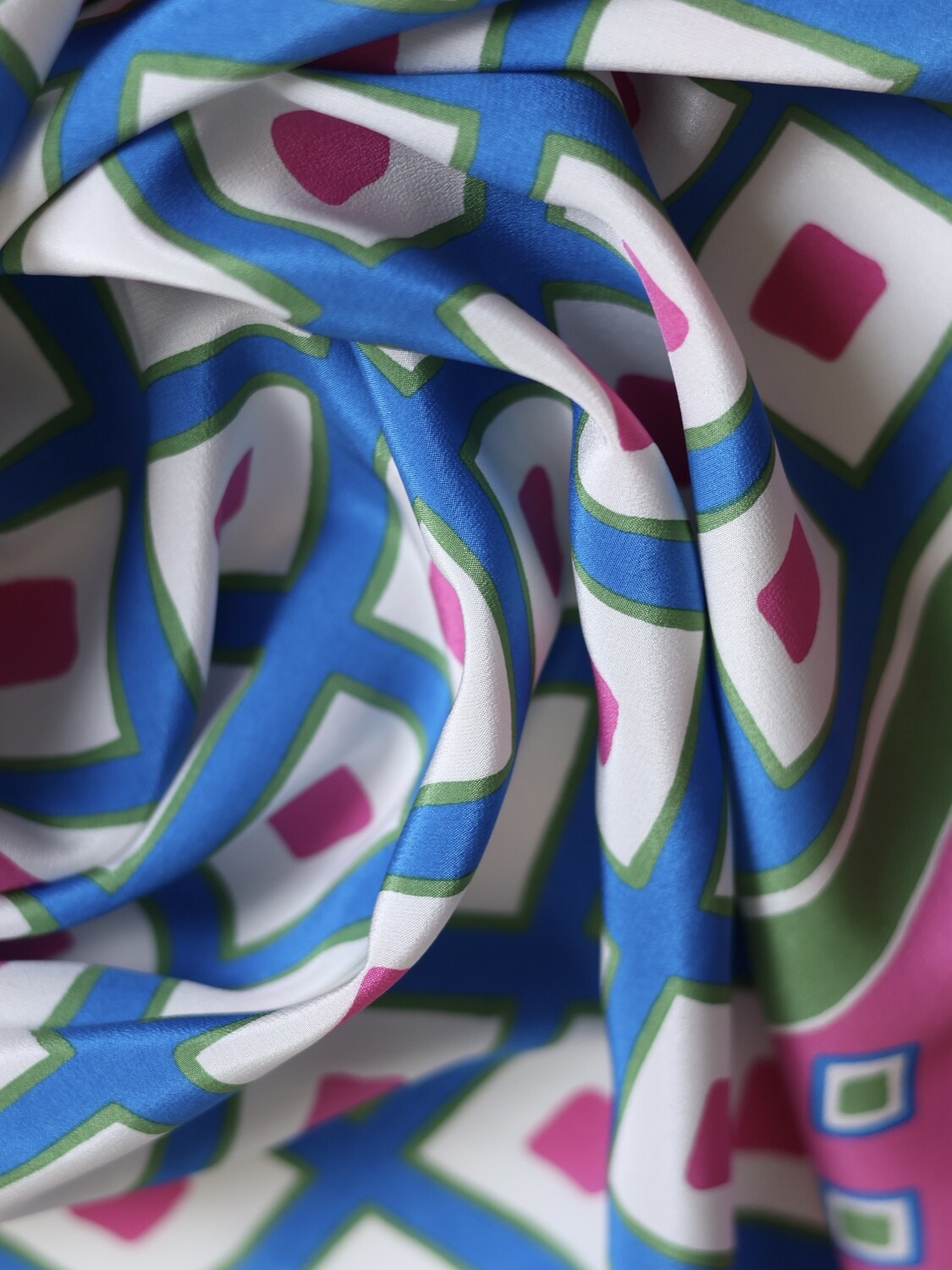 YVES SAINT LAURENT PINK SCARF