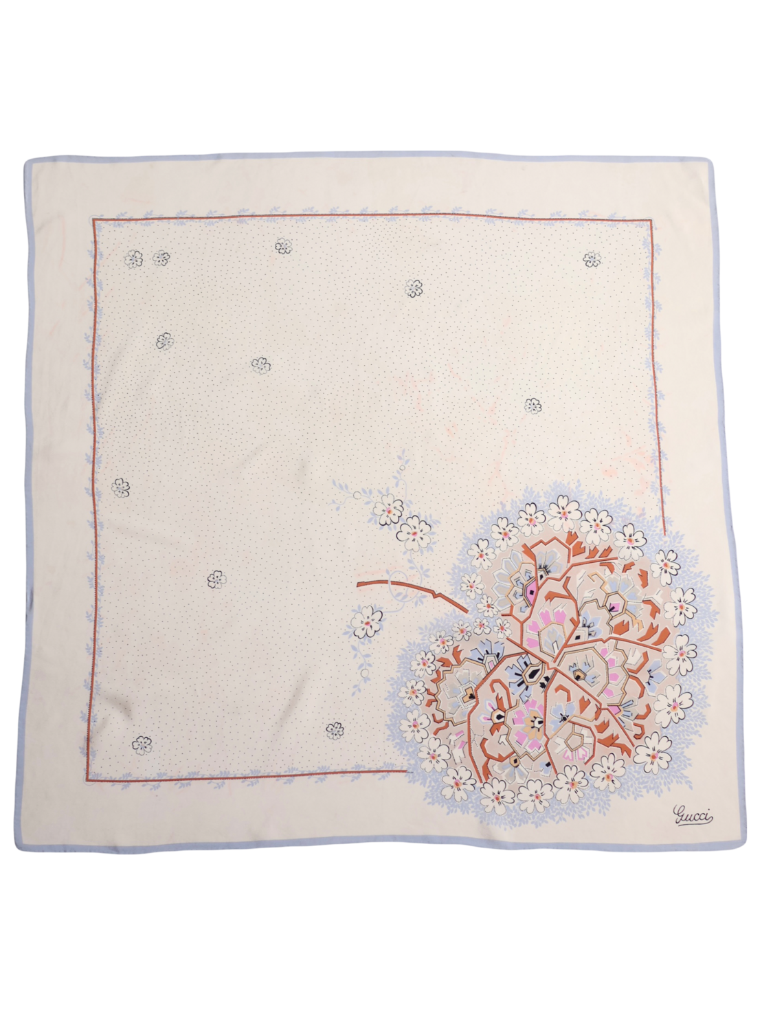 GUCCI IVORY SCARF
