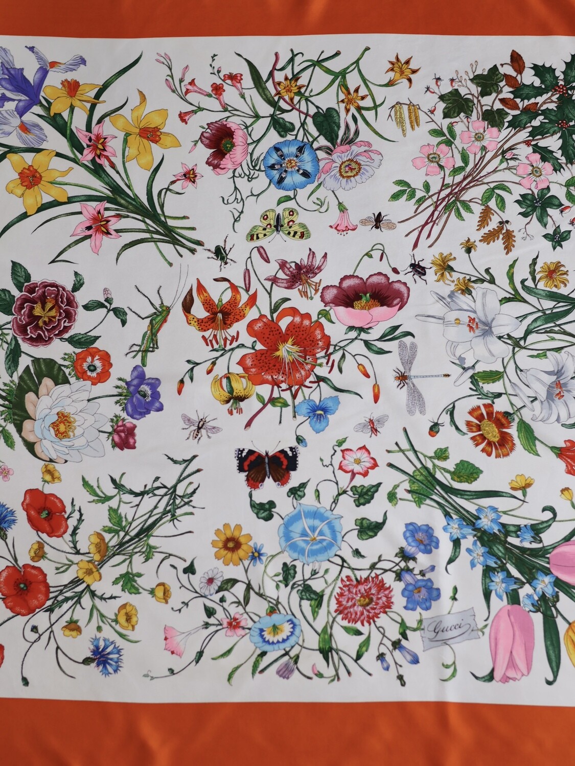 GUCCI FLORA SCARF