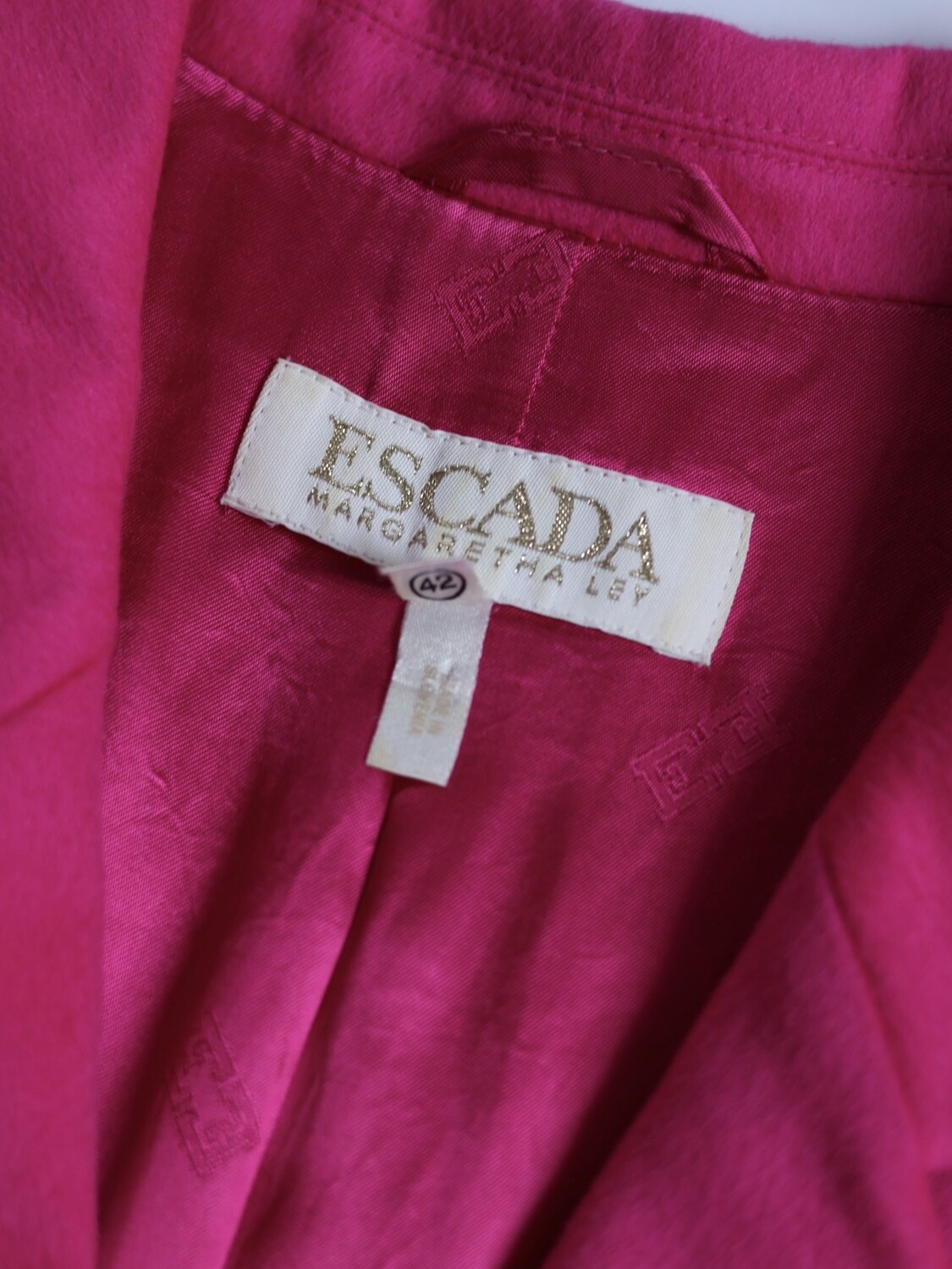ESCADA FUCHSIA JACKET