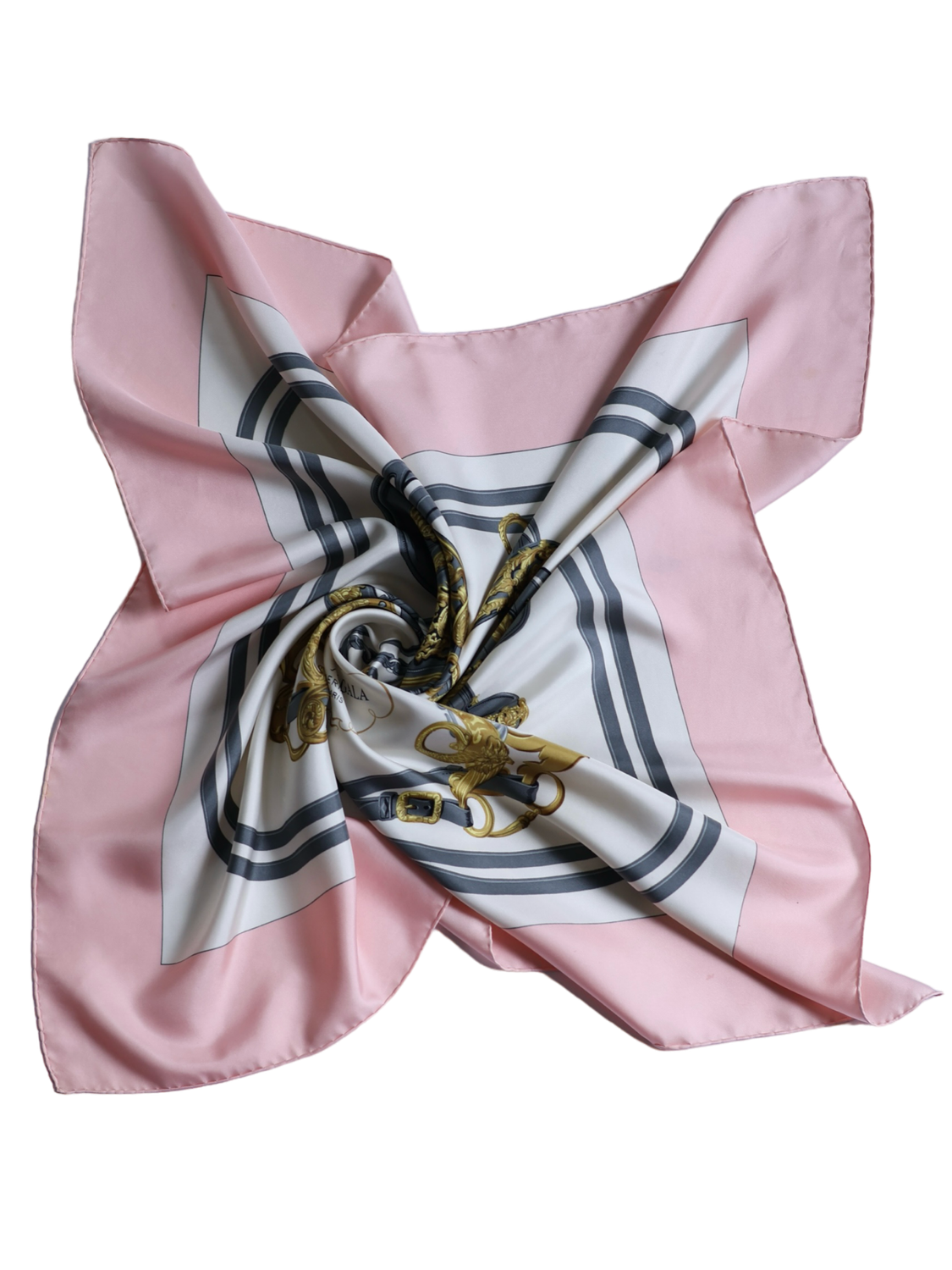 HERMÈS BRIDES DE GALA PINK SCARF