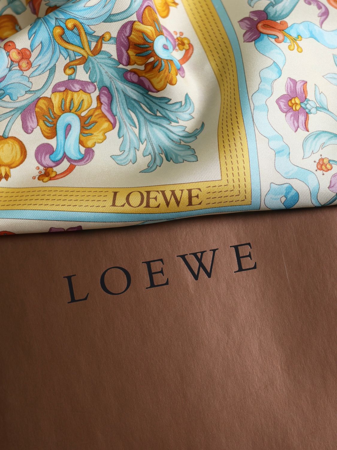 LOEWE SILK SCARF