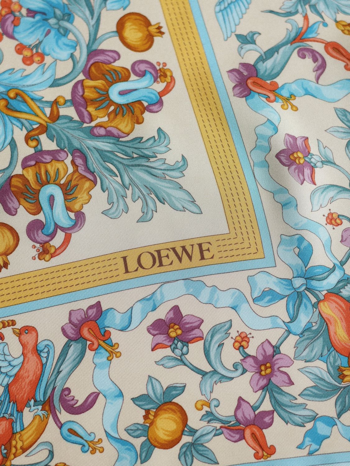 LOEWE SILK SCARF