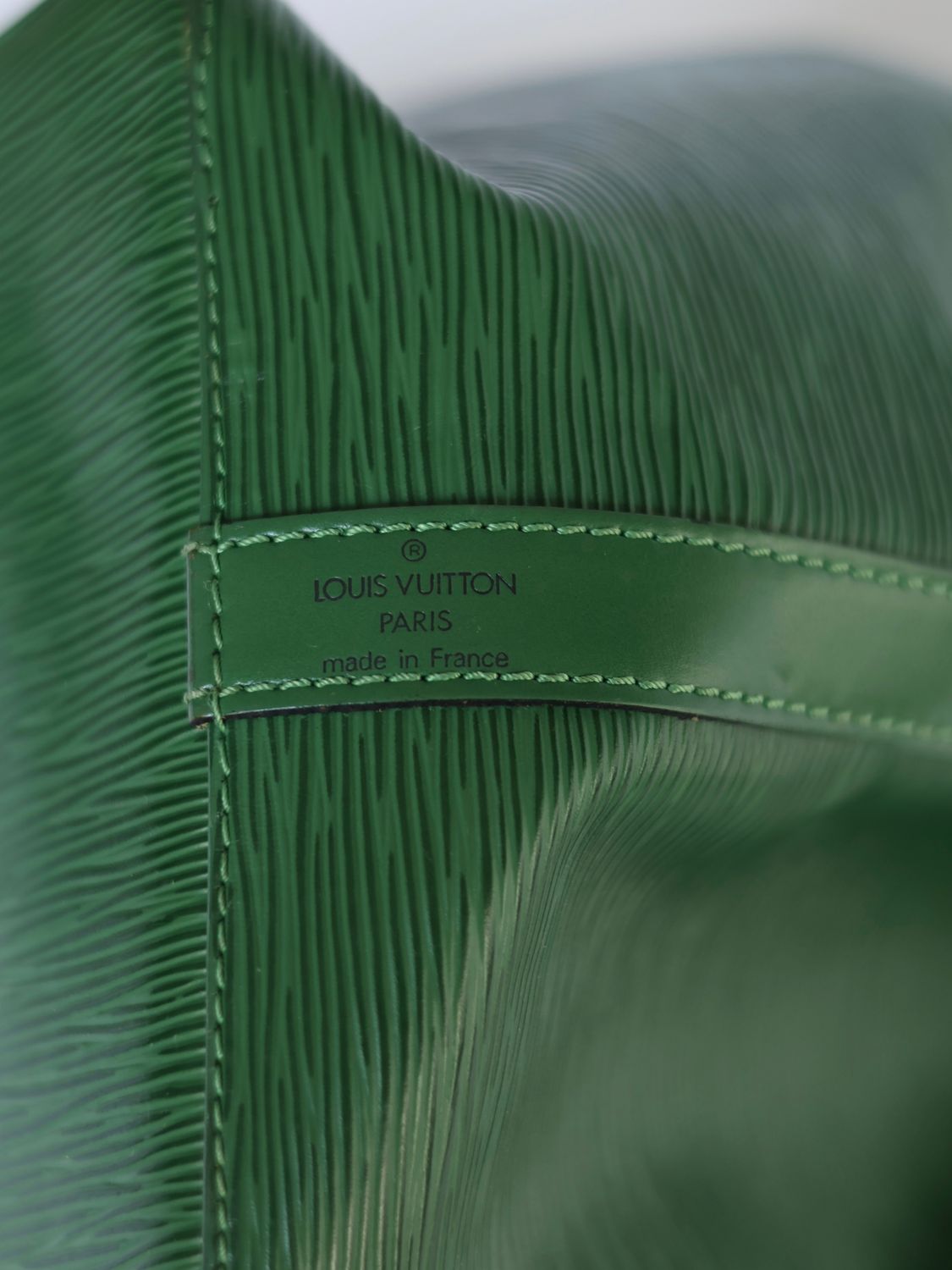 Louis Vuitton Noé Green Bag