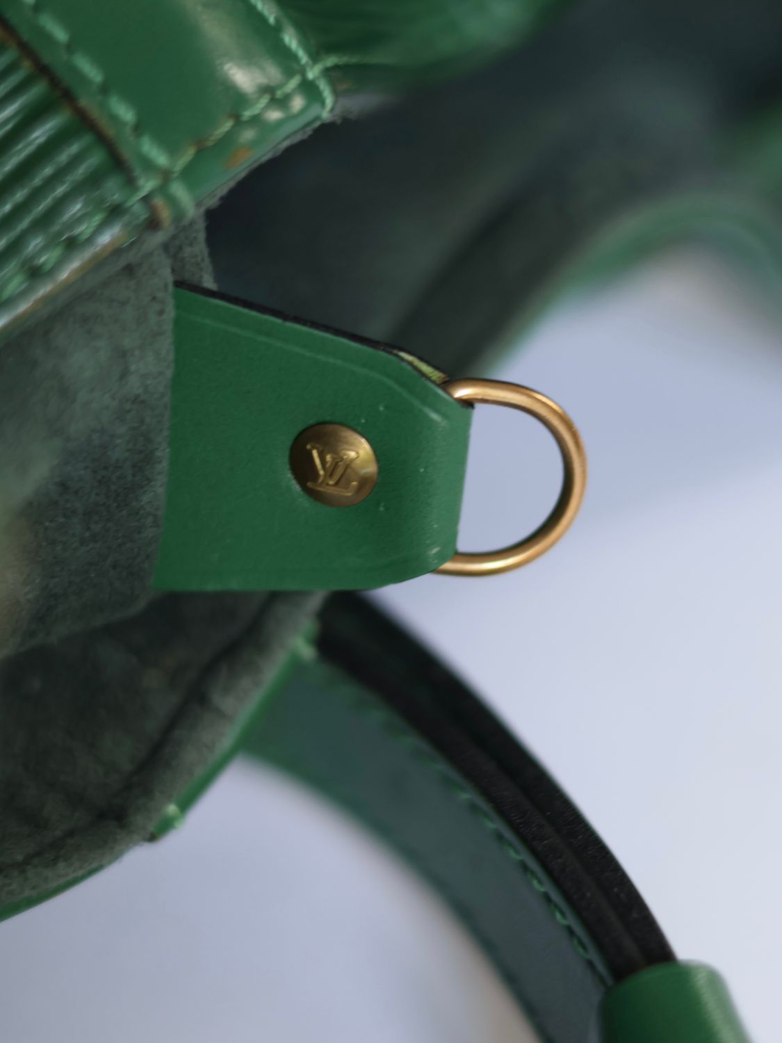 Louis Vuitton Noé Green Bag