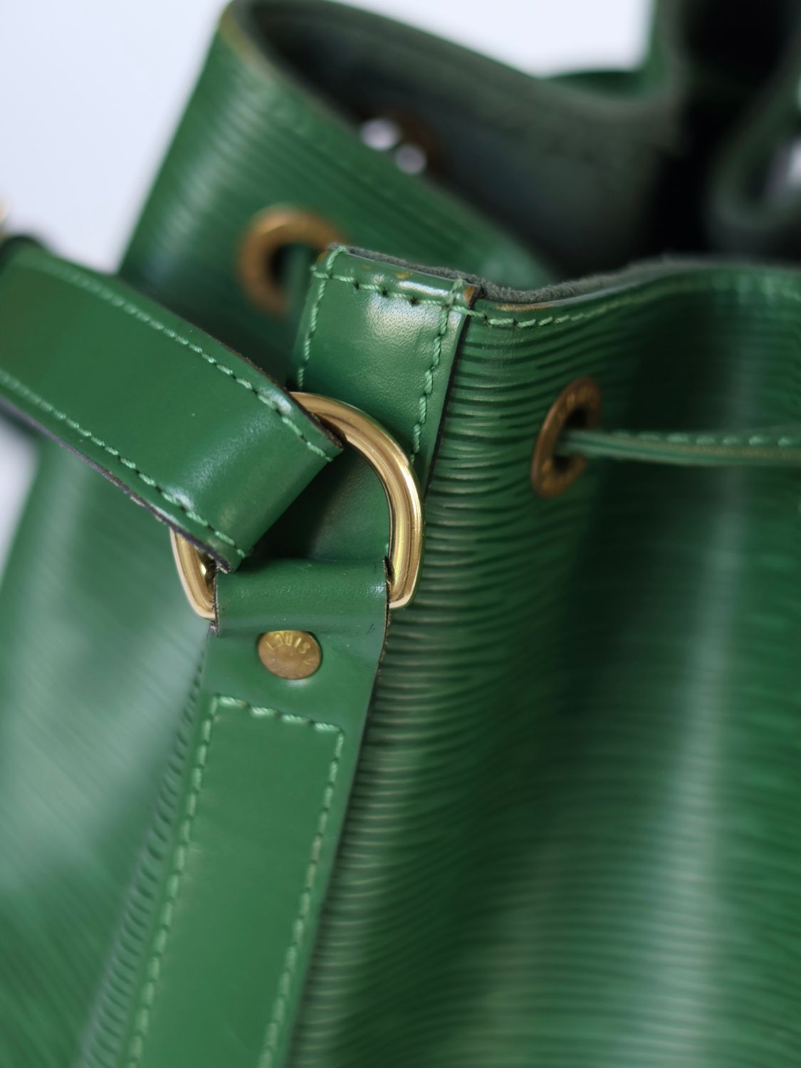 Louis Vuitton Noé Green Bag