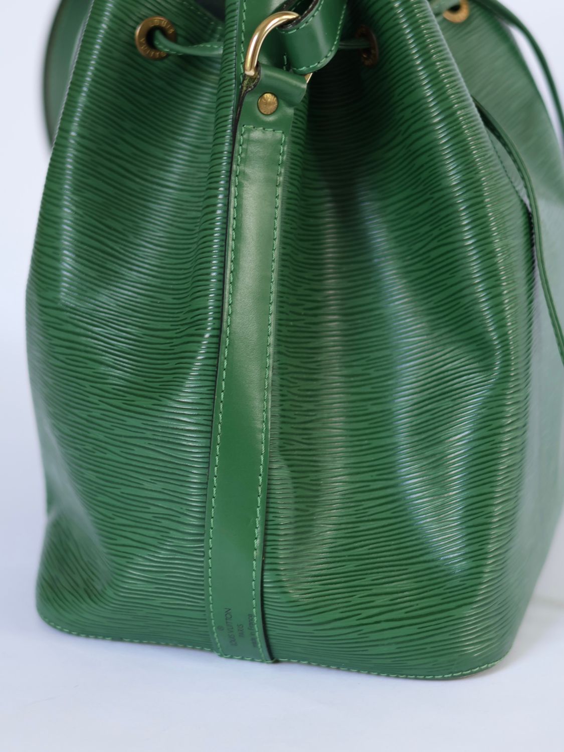 Louis Vuitton Noé Green Bag
