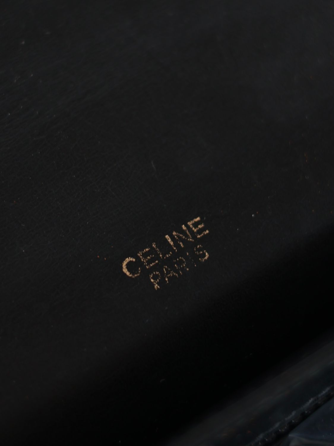 CELINE BLACK CROSSBODY BAG