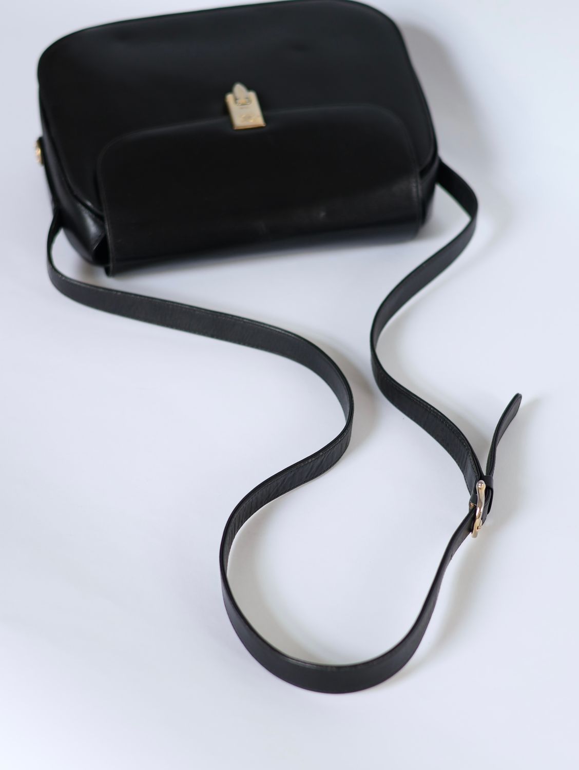 CELINE BLACK CROSSBODY BAG
