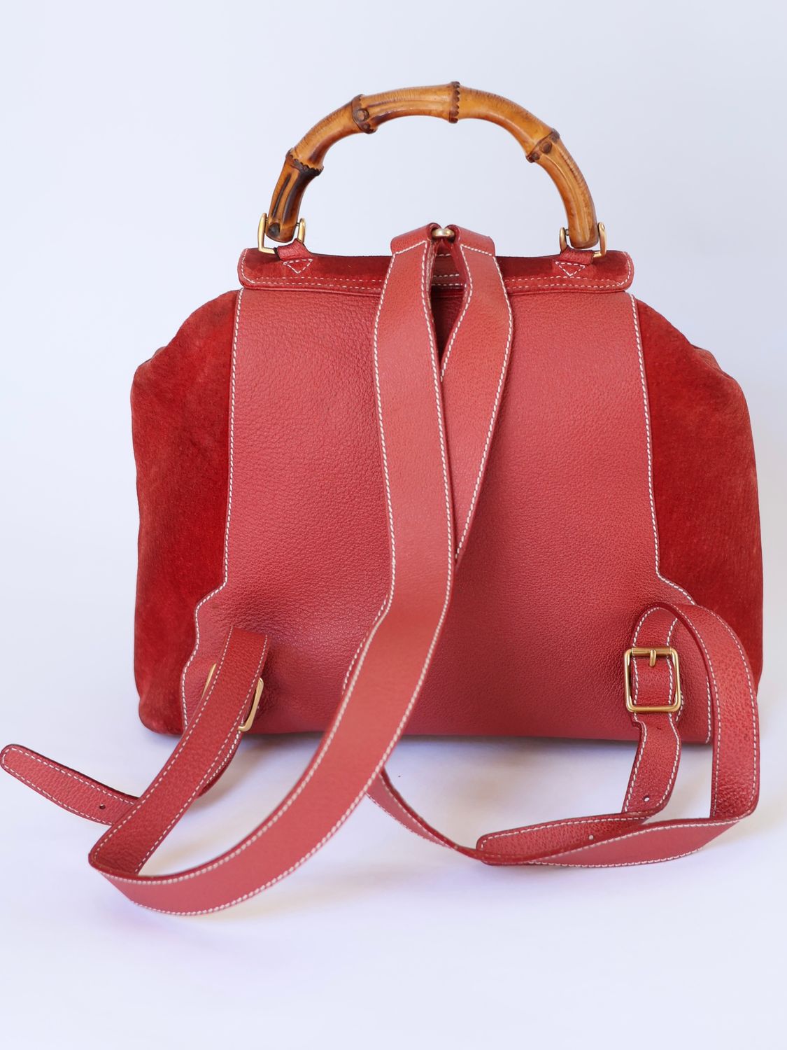 Gucci Suede Backpack