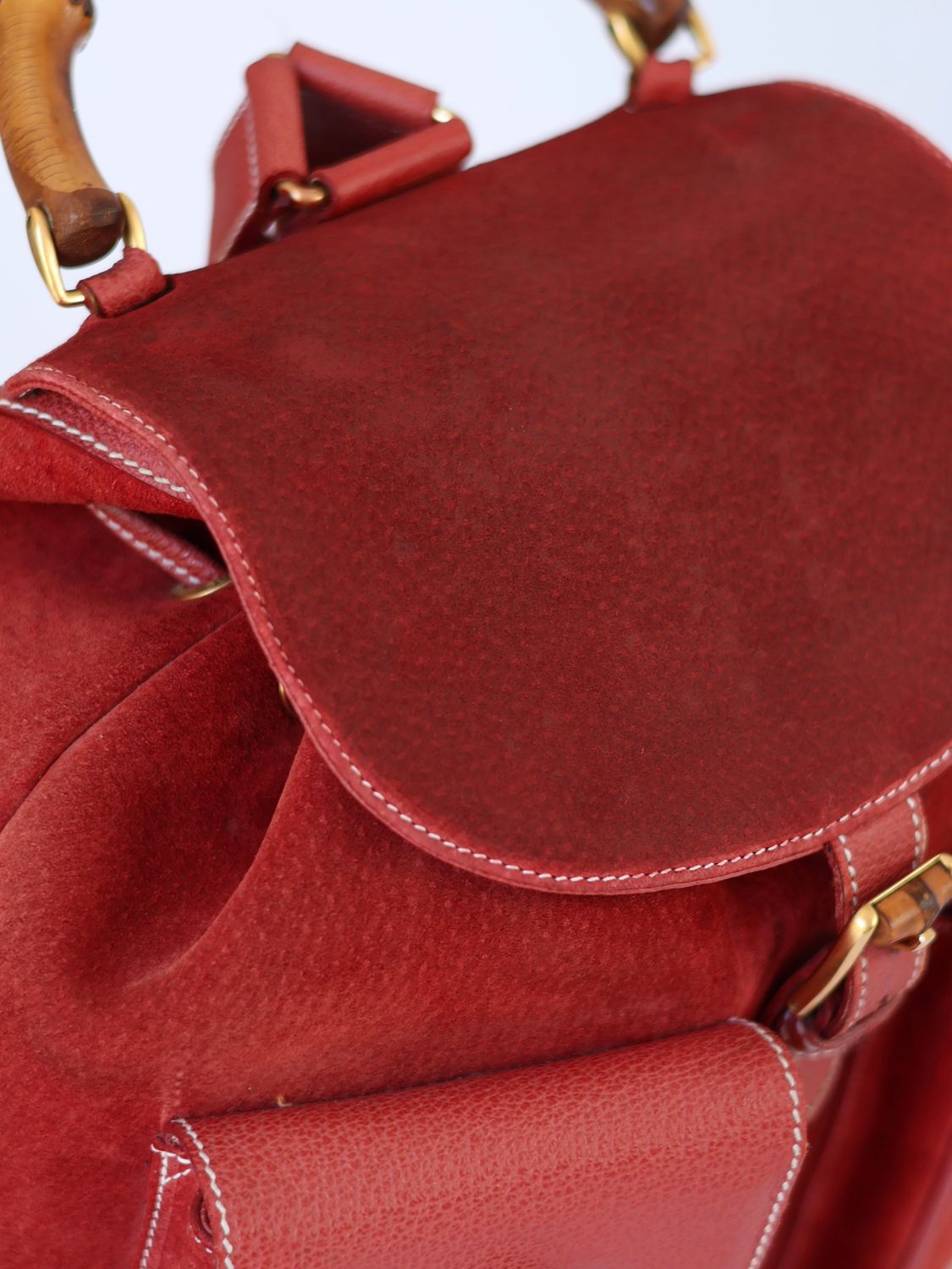 Gucci Suede Backpack