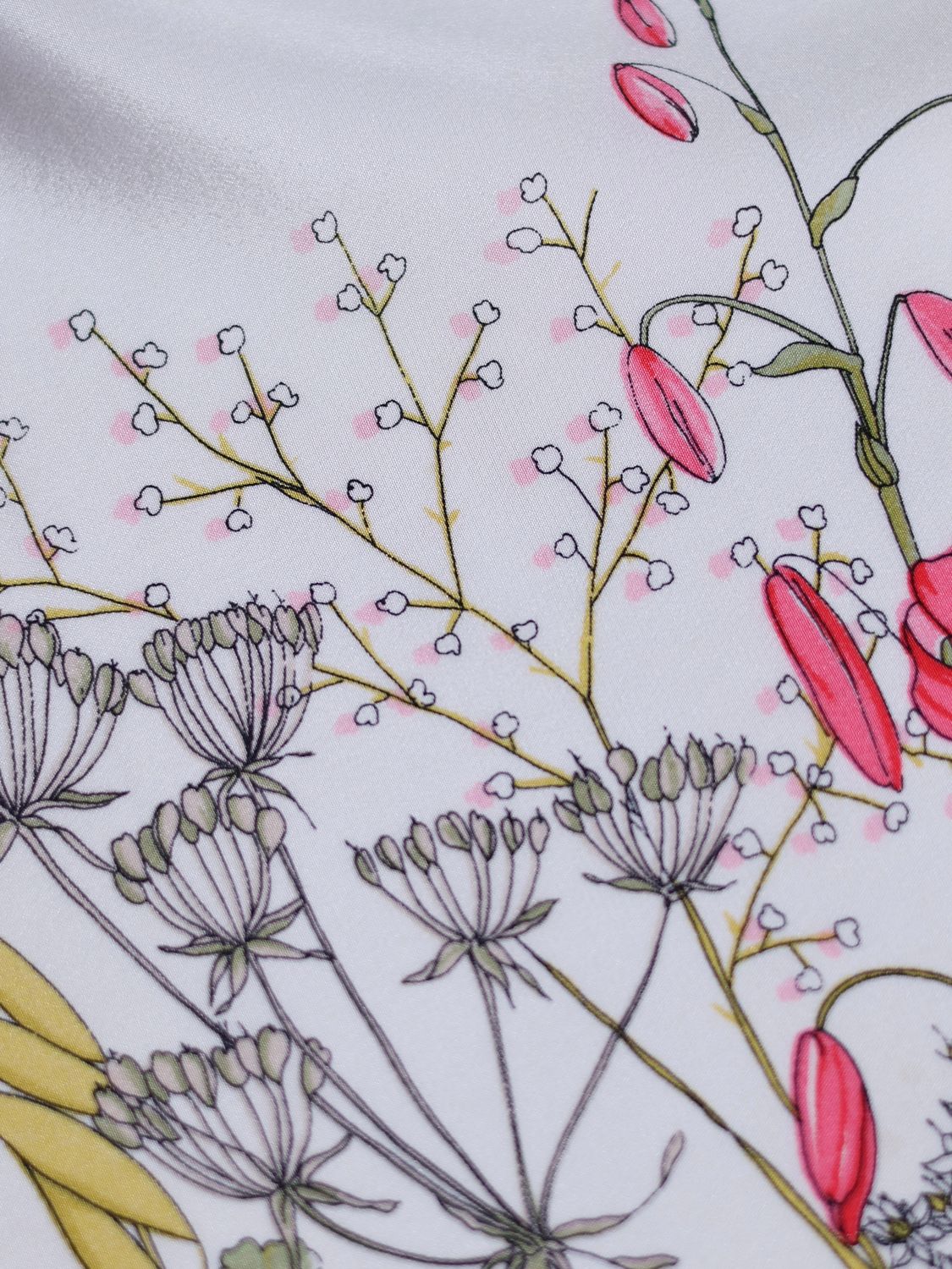 GUCCI FLORA SILK SCARF