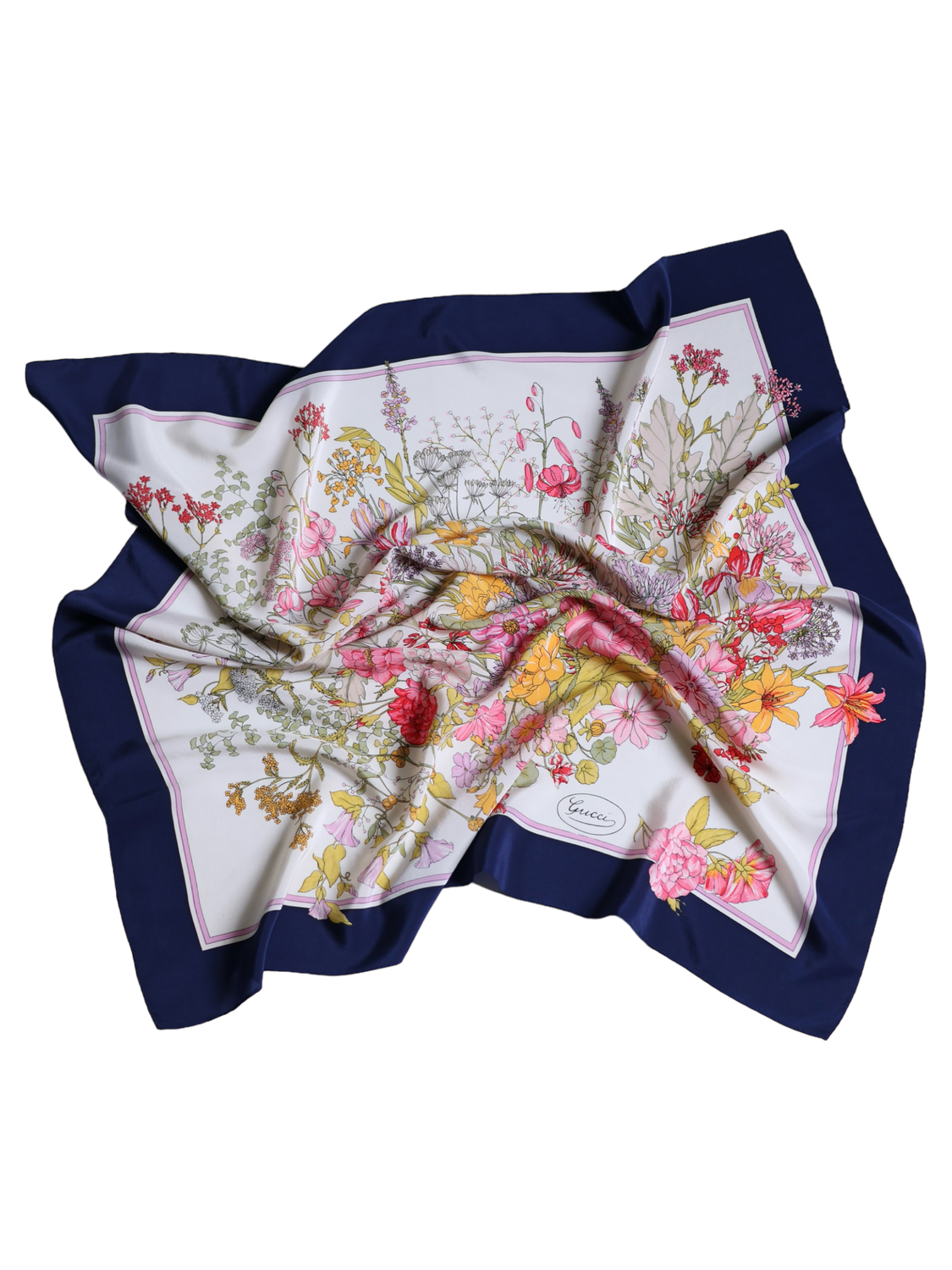 GUCCI FLORA SILK SCARF