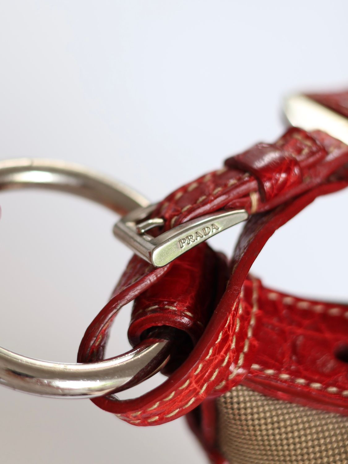 PRADA BAGUETTE SHOULDER BAG