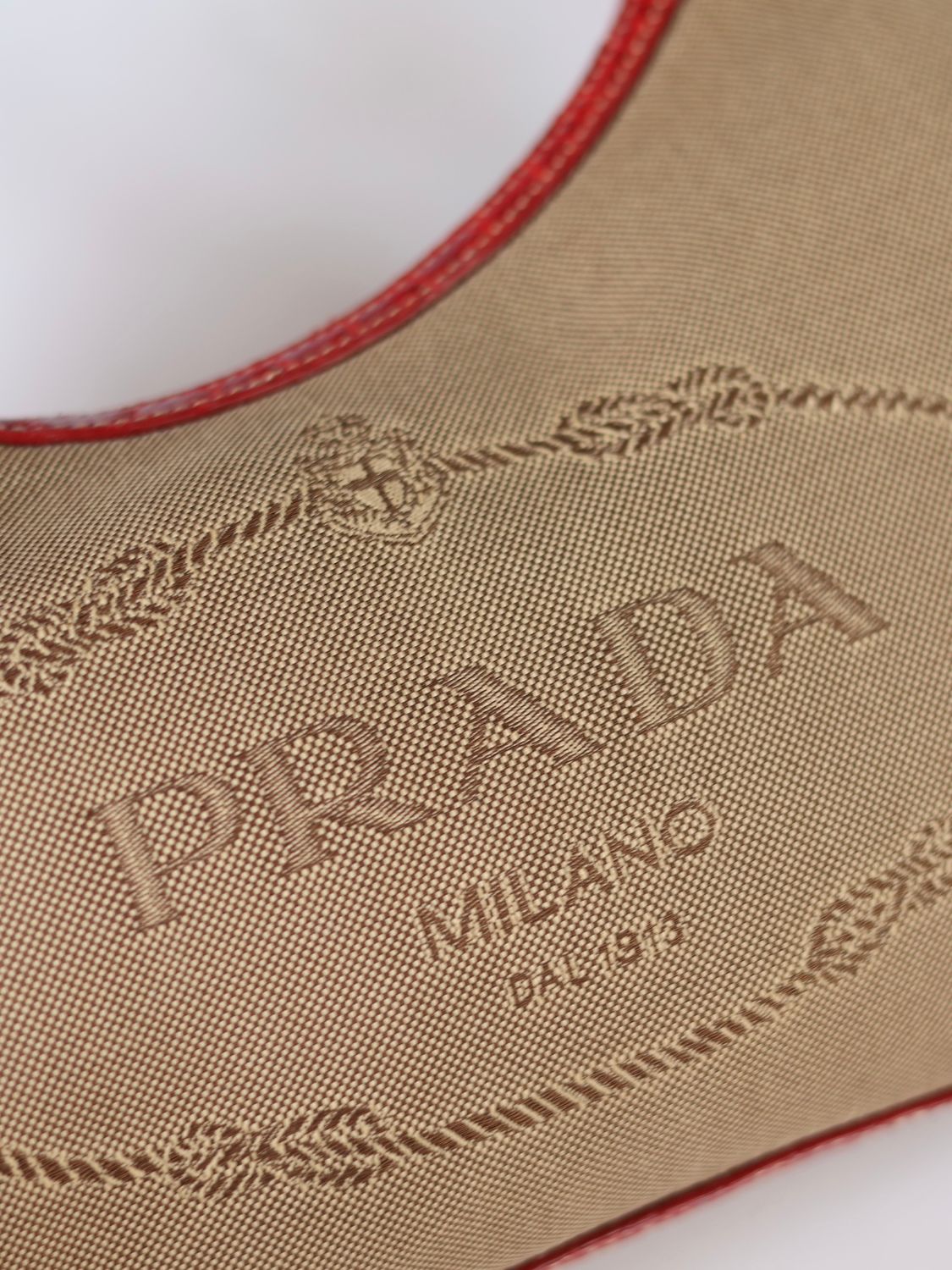 PRADA BAGUETTE SHOULDER BAG