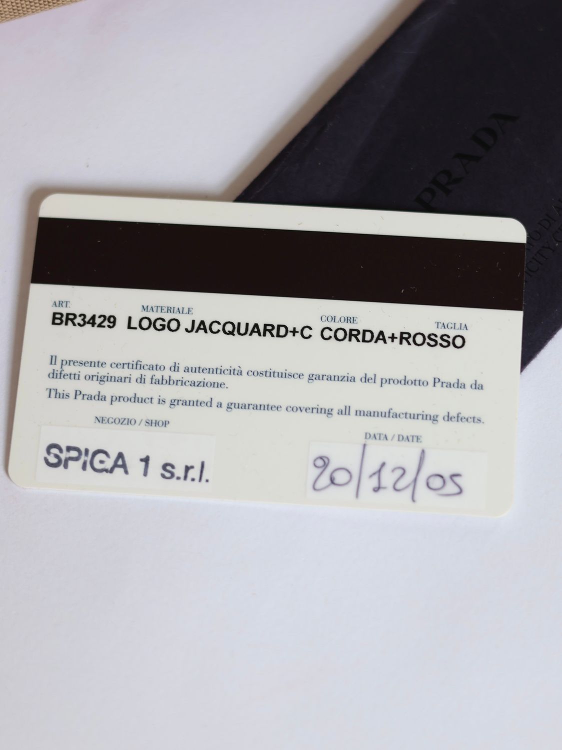 PRADA BAGUETTE SHOULDER BAG