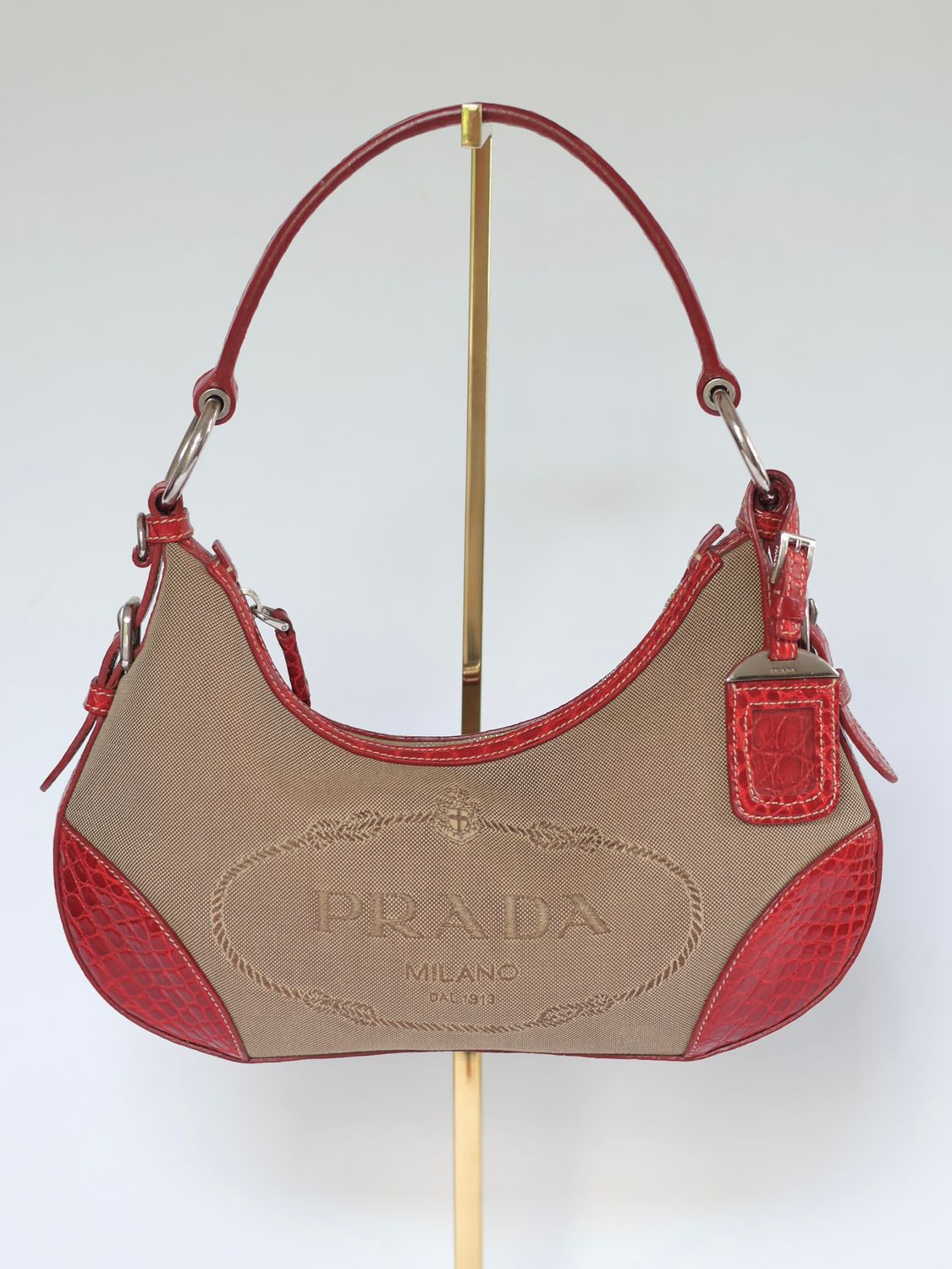 PRADA BAGUETTE SHOULDER BAG